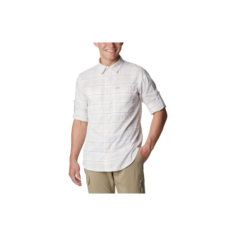 Columbia Silver Ridge Shirts Men White-2