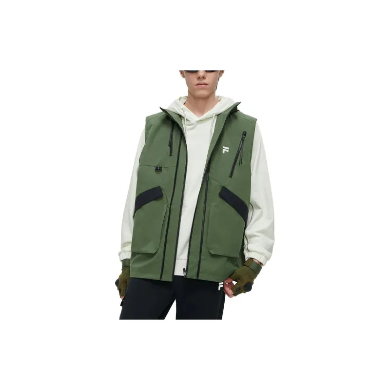 FILA FUSION Jacket Men's Two Piece Set Cool Ye Green-2