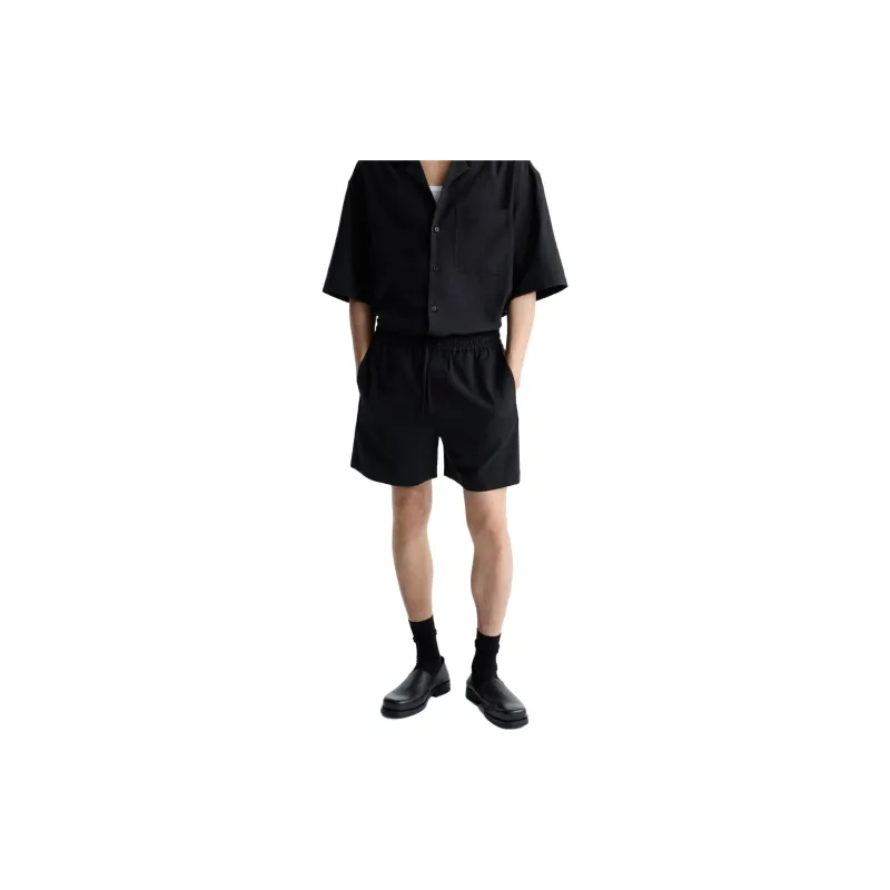 ZARA Casual Shorts Men Black-1