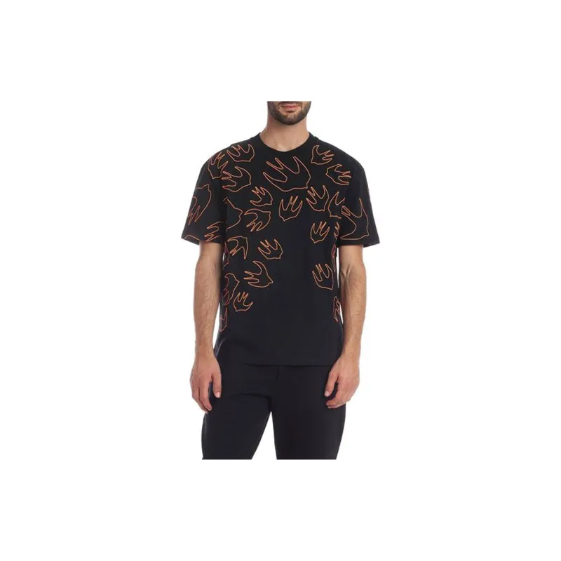 McQ Alexander McQueen T Shirts Men Black-2