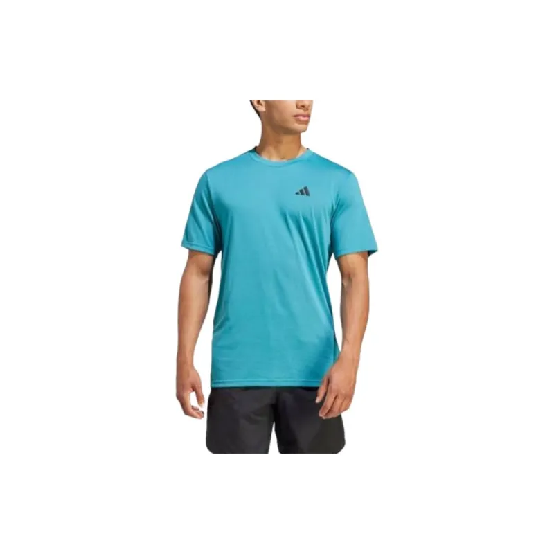 Adidas Train Essentials Feelready Traintng T Shirt T Shirt Men's Blue-1