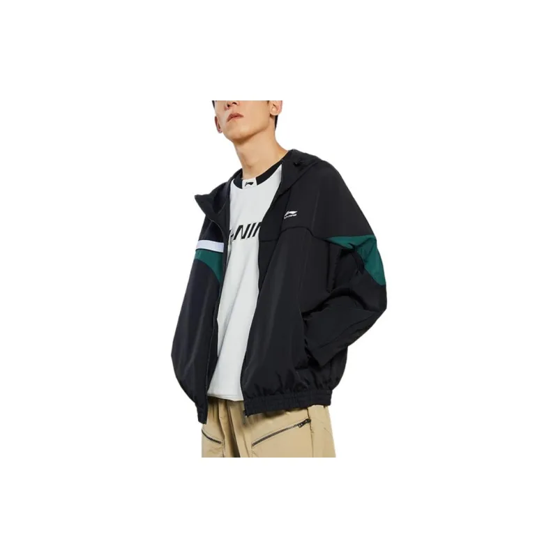 LINING Sports Trend Series Jackets Men Black-3