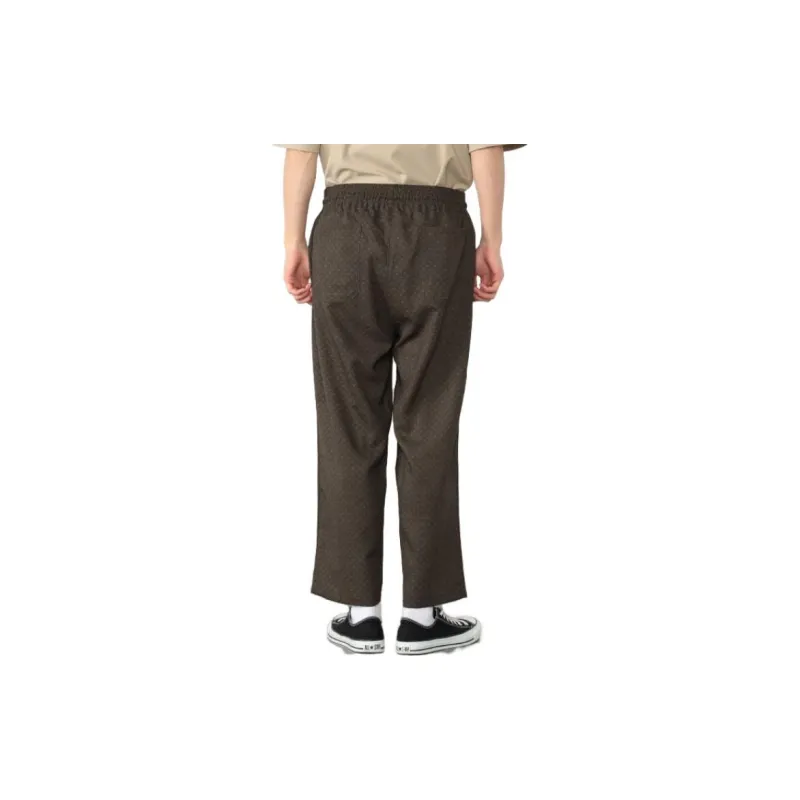Beams Casual Pants Men Olive Green-3