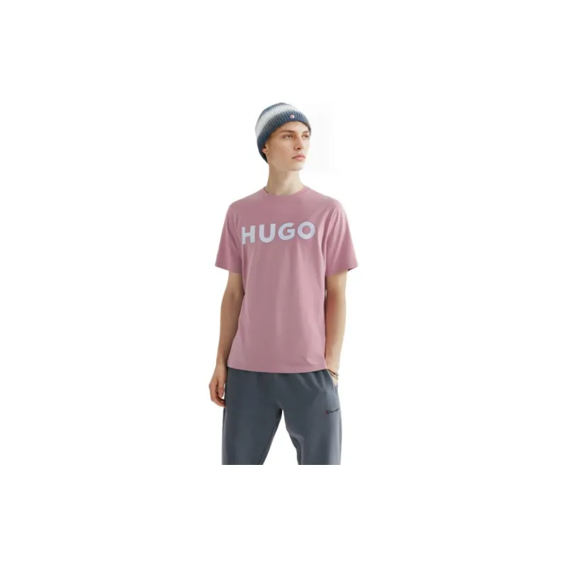 HUGO BOSS T Shirts Men Dusty Pink-5