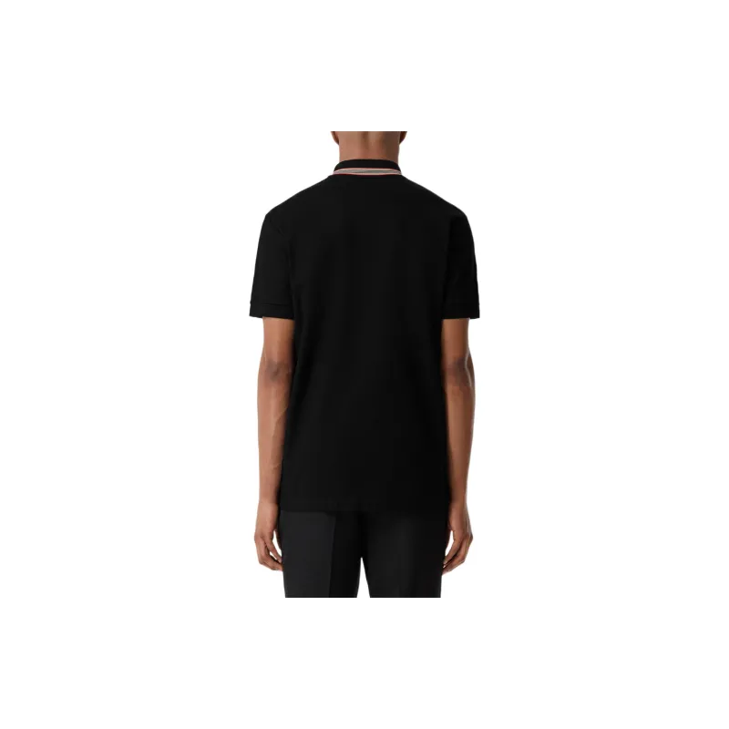 Burberry Icon Stripe Cotton Polo Shirt-2