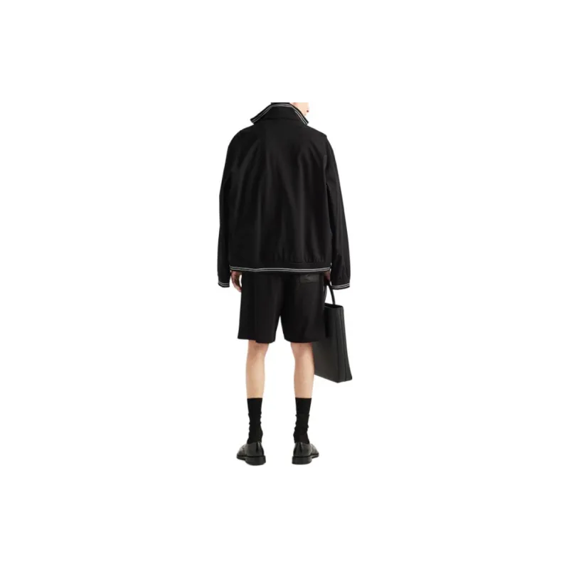PRADA FW23 Casual Shorts Men's Black-3