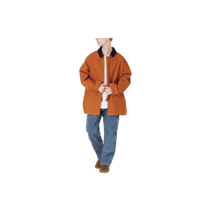 Levis Jackets Coats Men's Orange-2