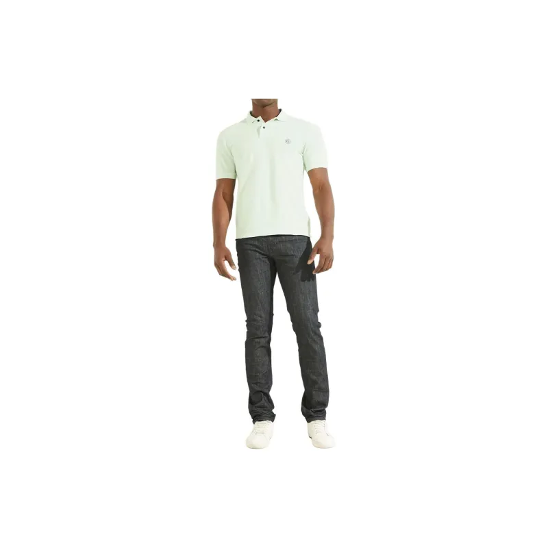 GUESS Polo Shirts Men Green-2