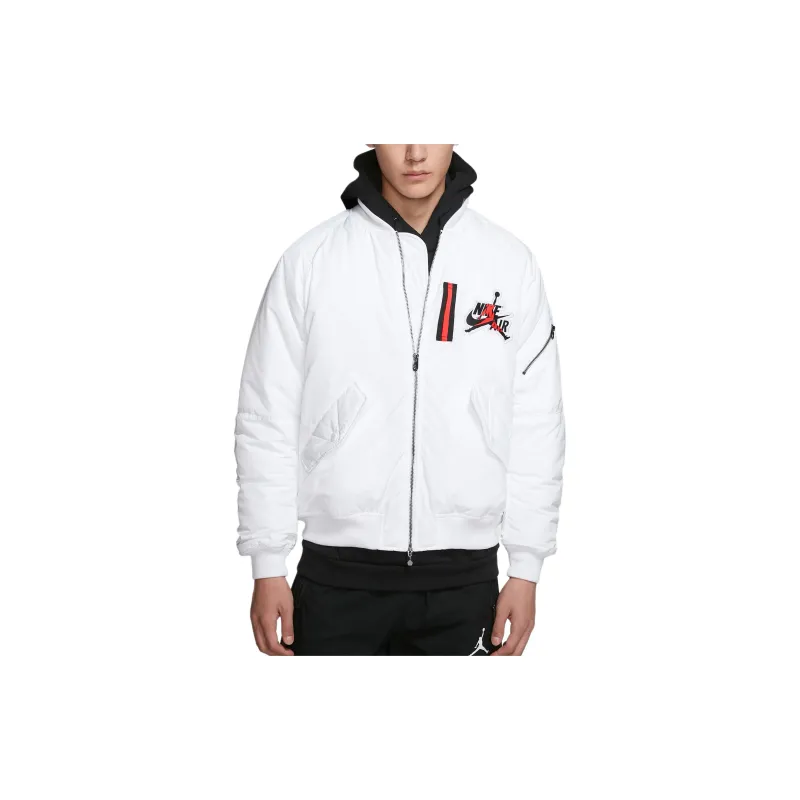 Jordan Puffer Jacket Winter Men's White-2