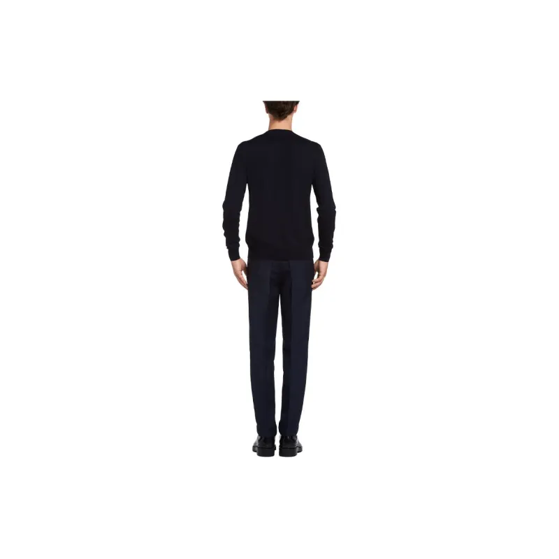 PRADA Knitted Crewneck Jumper-2