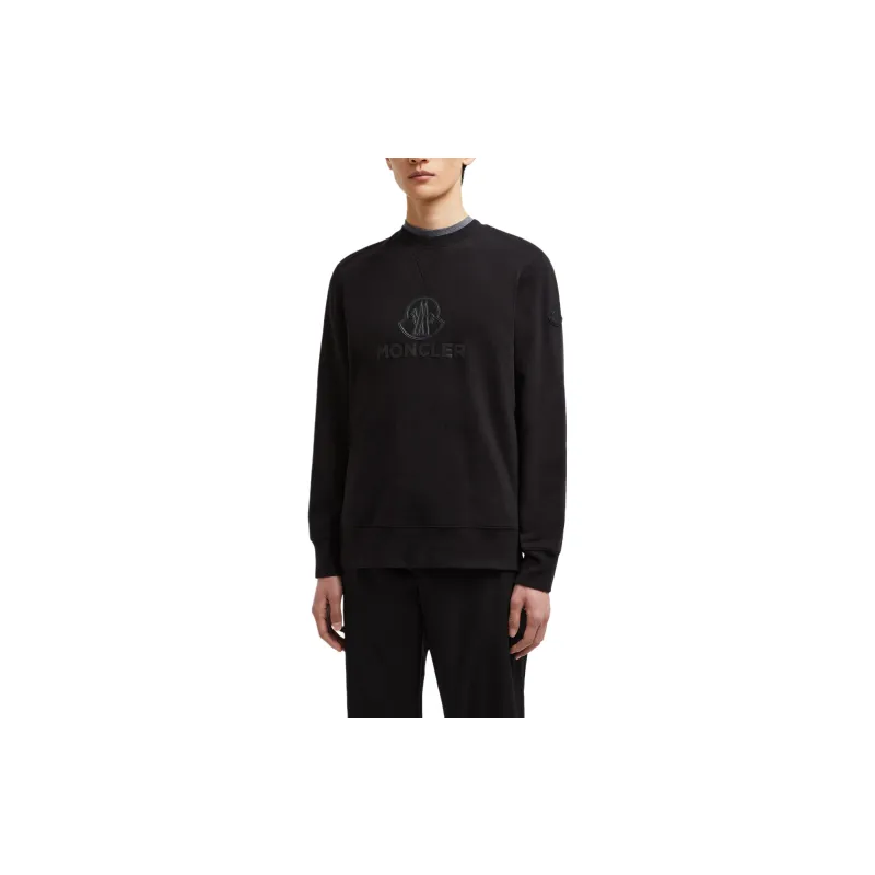Moncler Logo Detailed Crewneck Sweatshirt-2