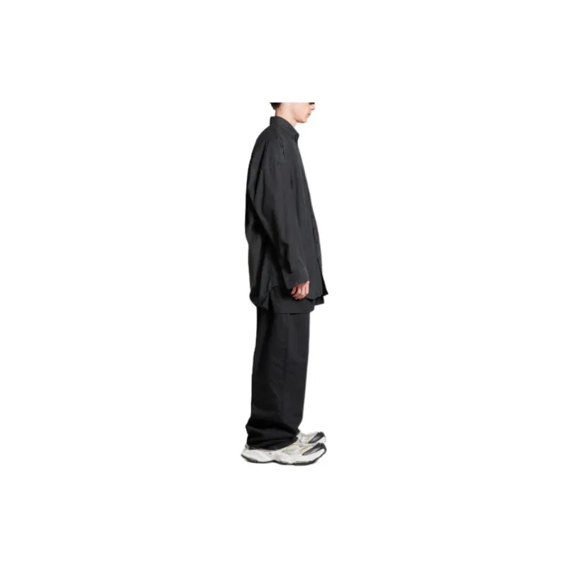 Balenciaga Cocoon Large Fit Shirt-4
