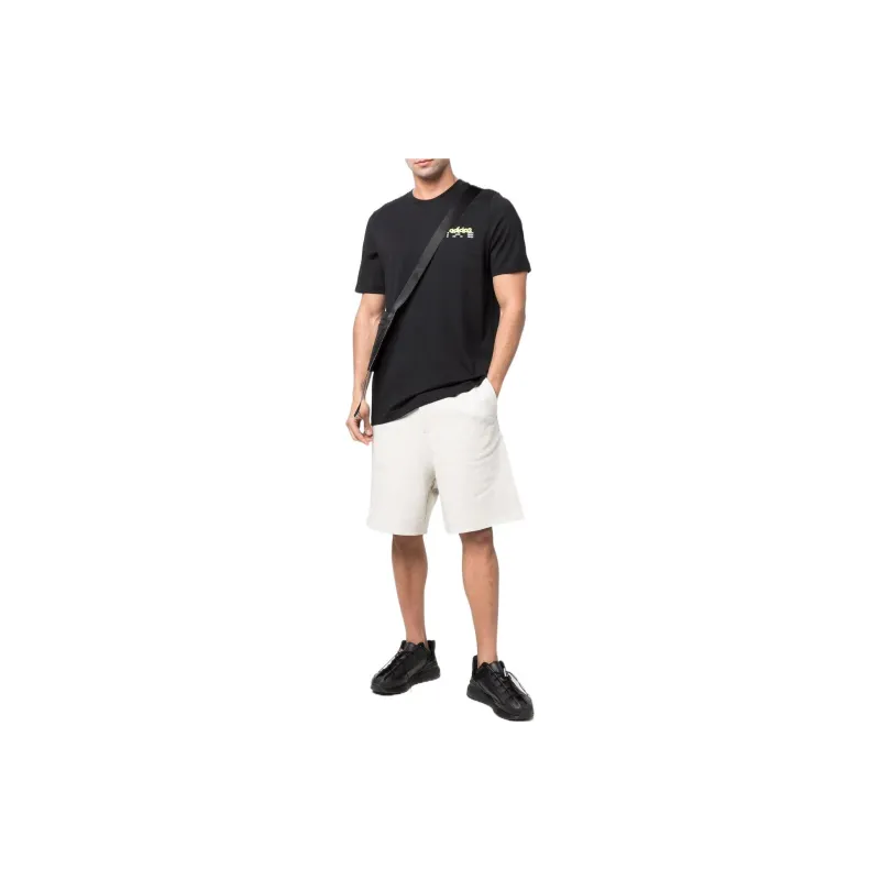 Y 3 Casual Shorts Men Ecru-2