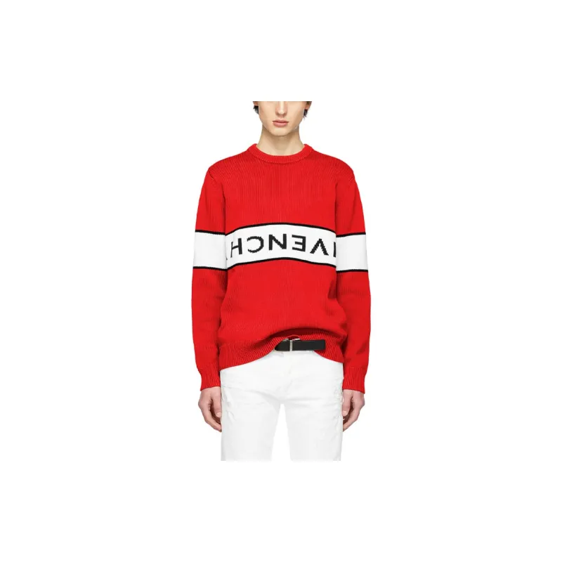 Givenchy Sweaters Men Red-2