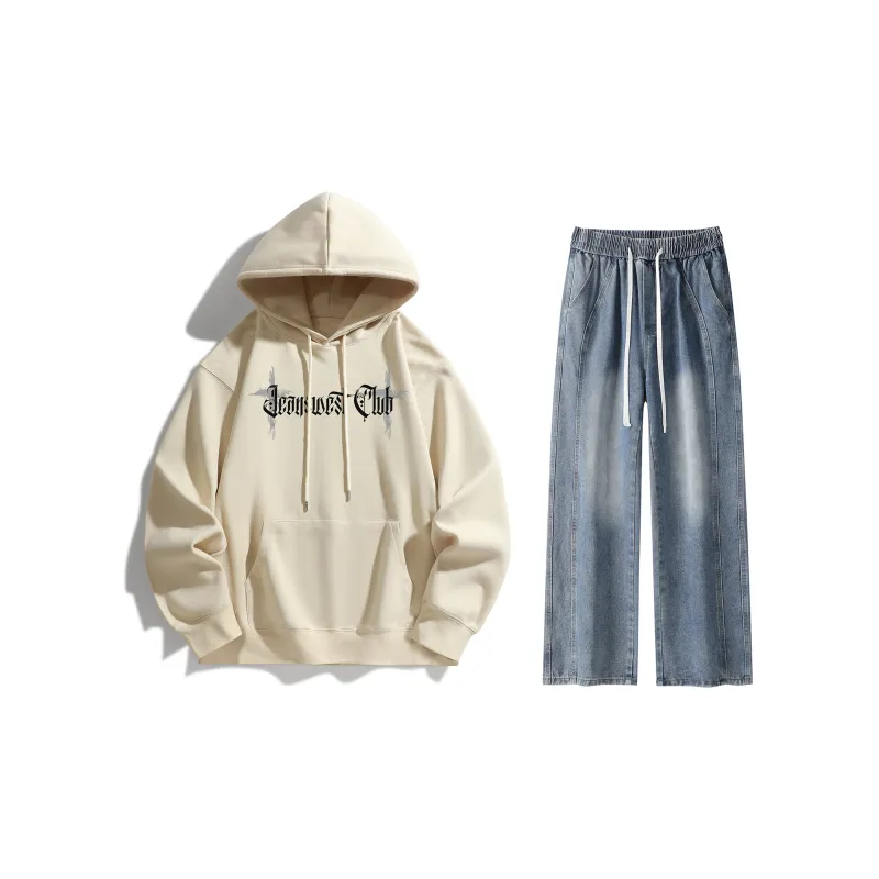 JEANSWEST CLUB Sweatshirt Set Unisex-17