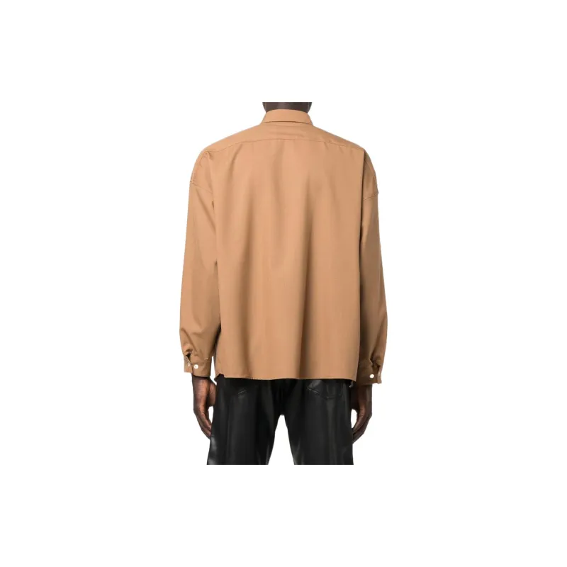 MARNI Tropical Wool Overshirt-3