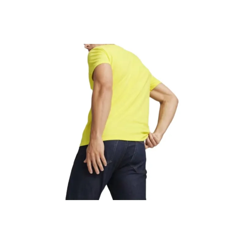 PUMA Scuderia Ferrari T-Shirts Men Yellow-4