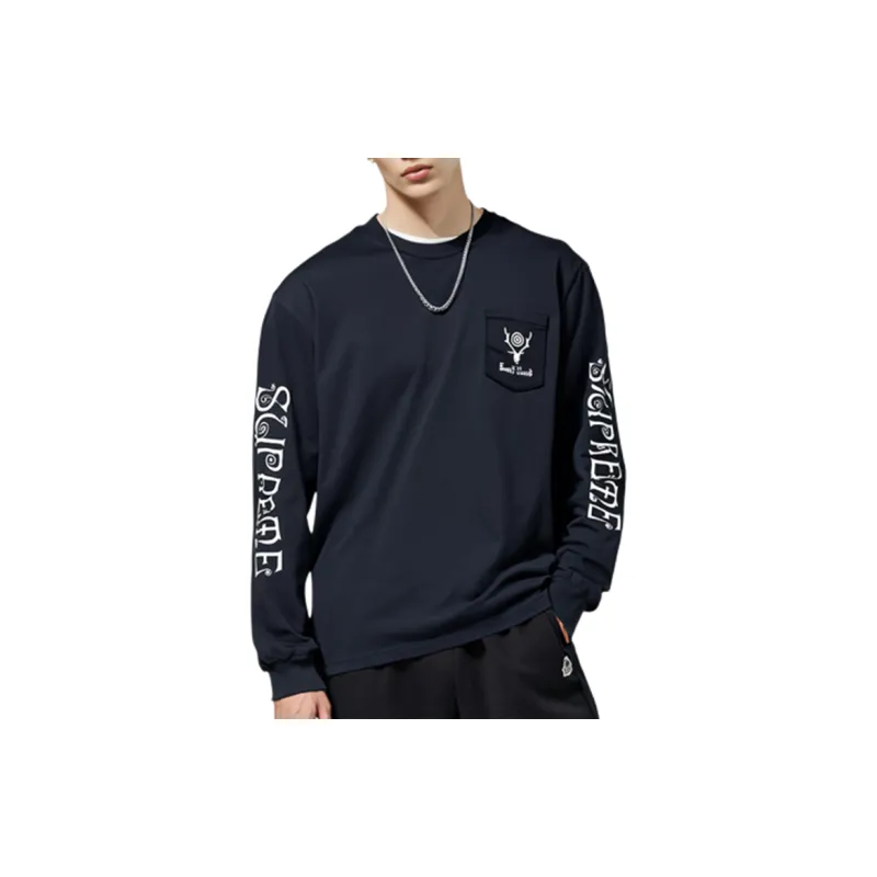 Supreme X SOUTH2 WEST8 Long Sleeve Pocket Tee-2