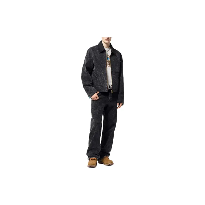 LOUIS VUITTON Damier Workwear Cotton Blouson-3