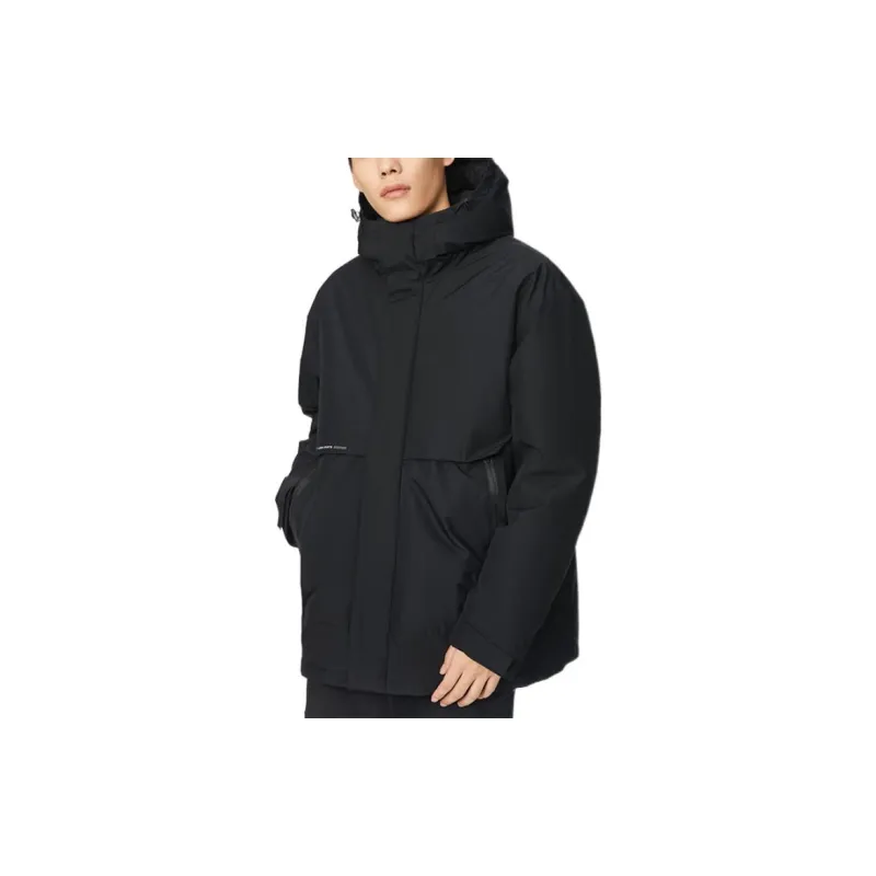 LiNing Sports Trend Series Down Jacket Men's Black-2