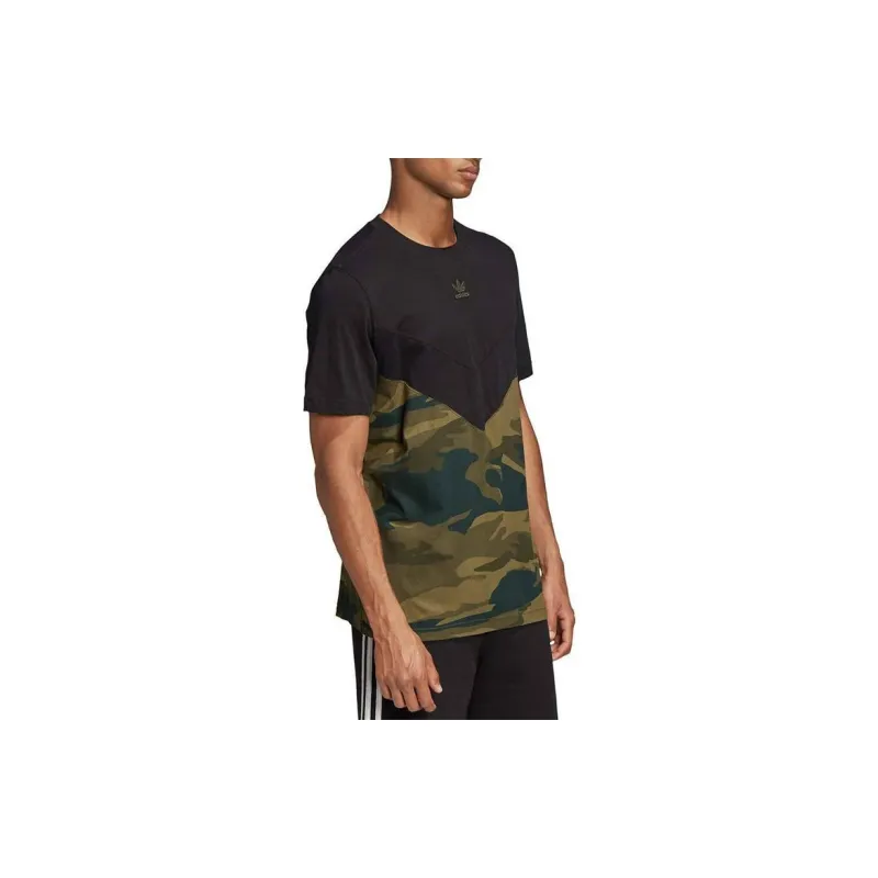 Adidas Originals Camouflage T Shirt Men's Black/Multicolor-2
