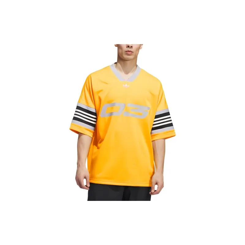 Adidas FW24 T-Shirt Unisex Dark Yellow-2