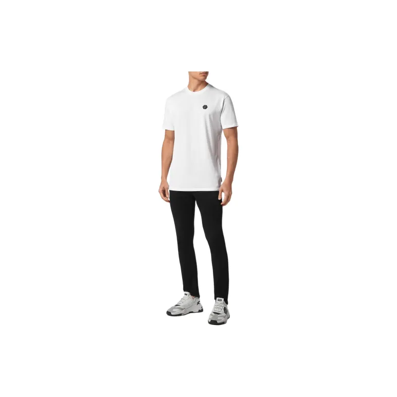 PHILIPP PLEIN Logo Plaque Crewneck T-Shirt-2