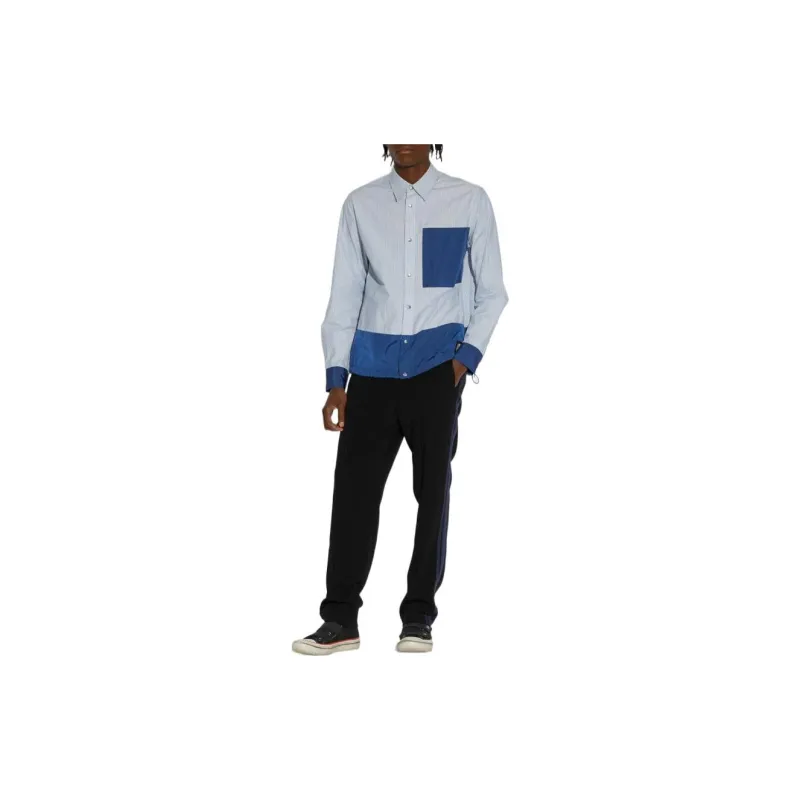 COACH Jackets Men Light Blue-1