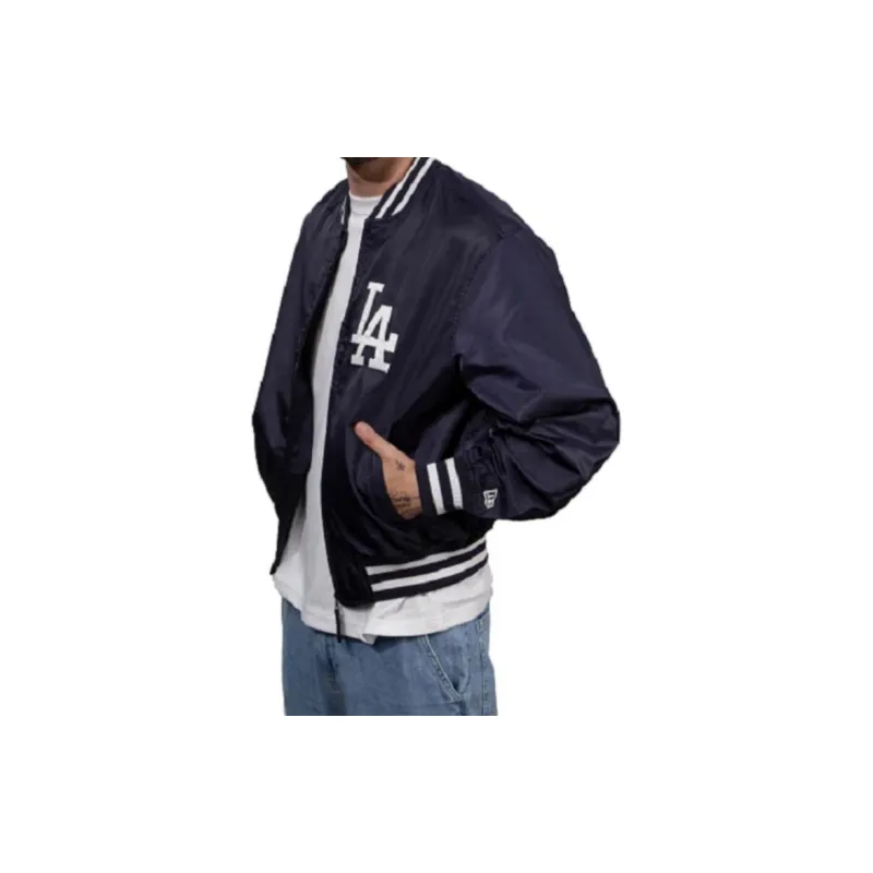 New Era Jackets Unisex Navy Blue-3