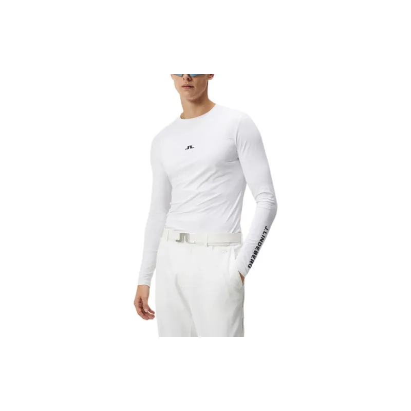 J.Lindeberg T Shirt Men's White-3