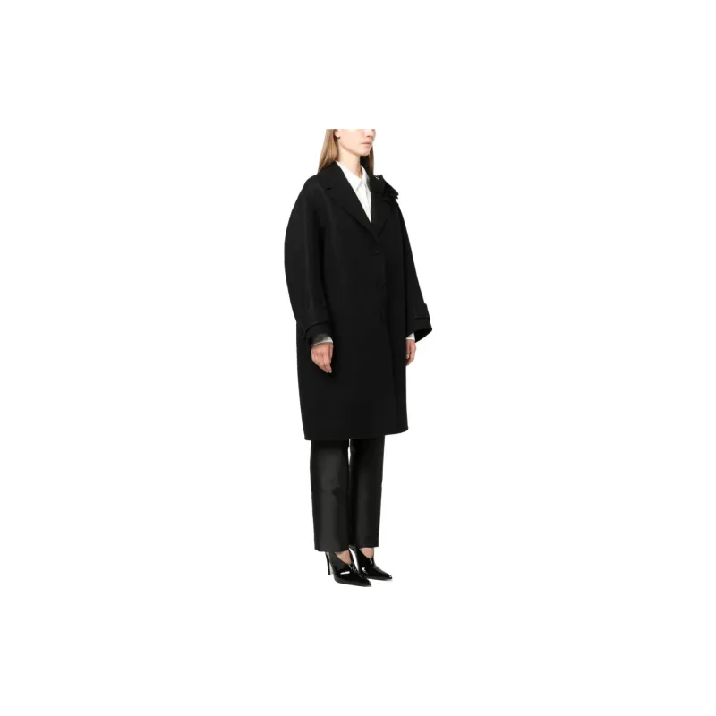 ERMANNO SCERVINO Coats Women's Black-3
