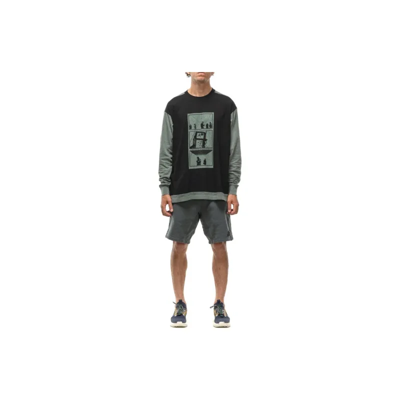 Cav Empt Sweatshirts Unisex Black Green Multicolor-3