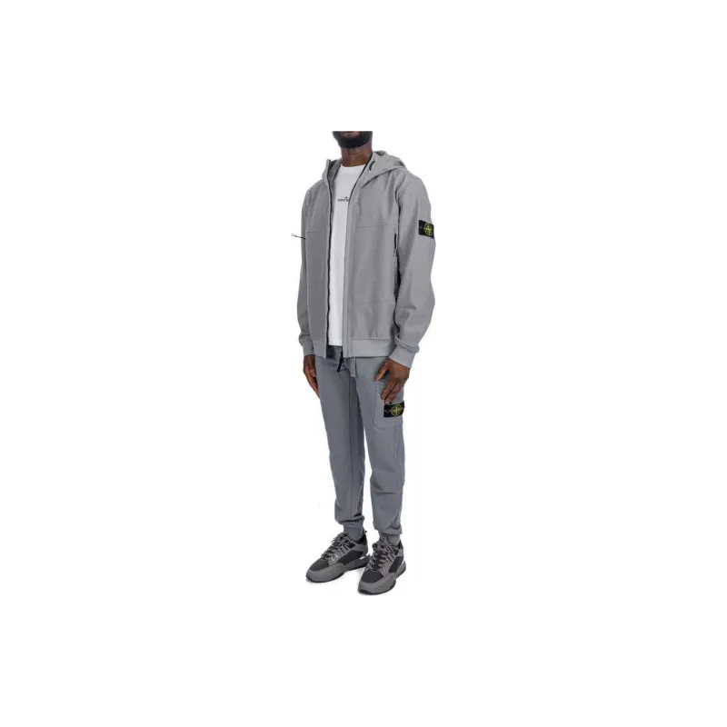STONE ISLAND Zip Up Hooded Jacket-4