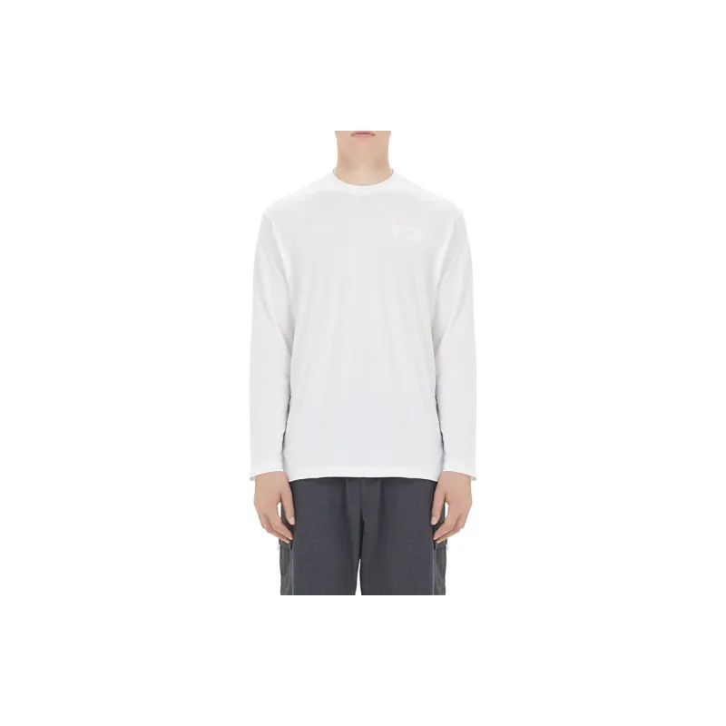 Y 3 T Shirts Men White-2