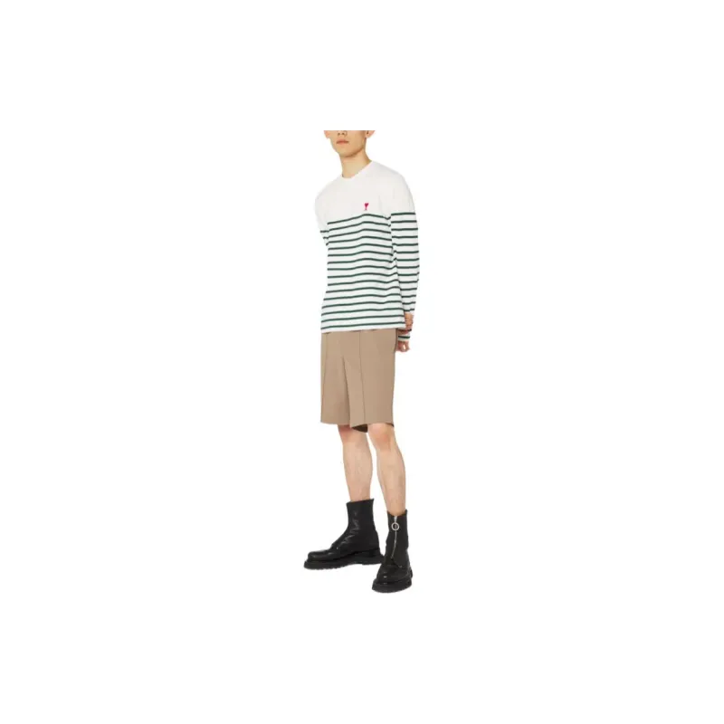AMIPARIS Pleat Detailed Bermuda Shorts-3