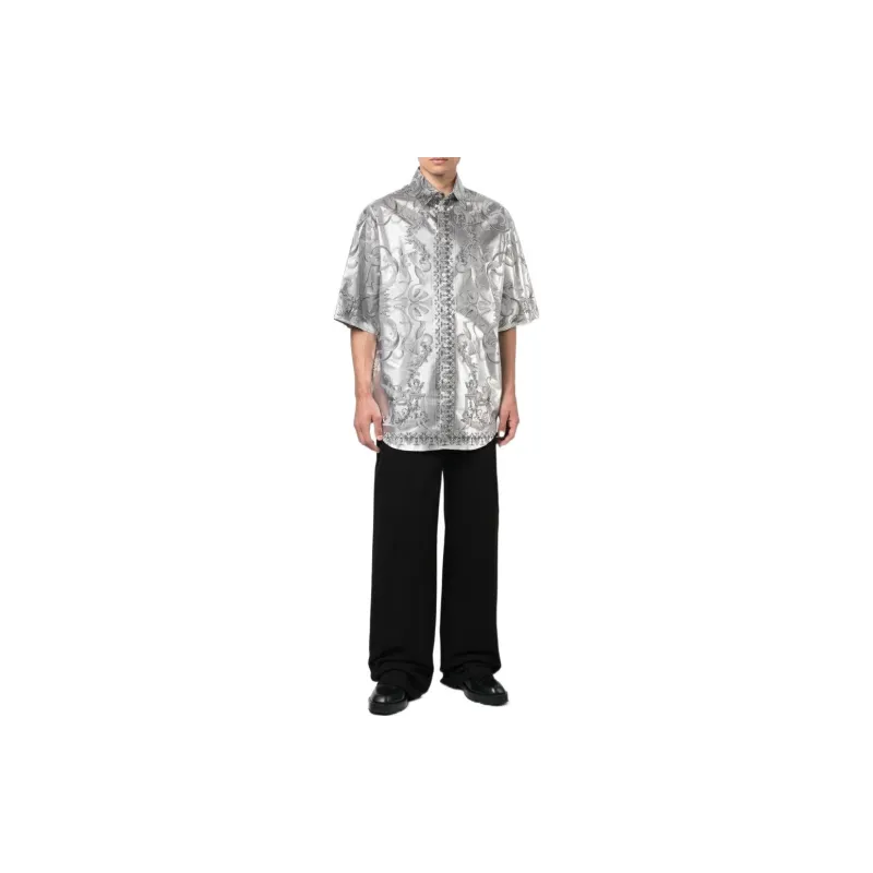 VERSACE FW22 Shirt Men's Silver-1