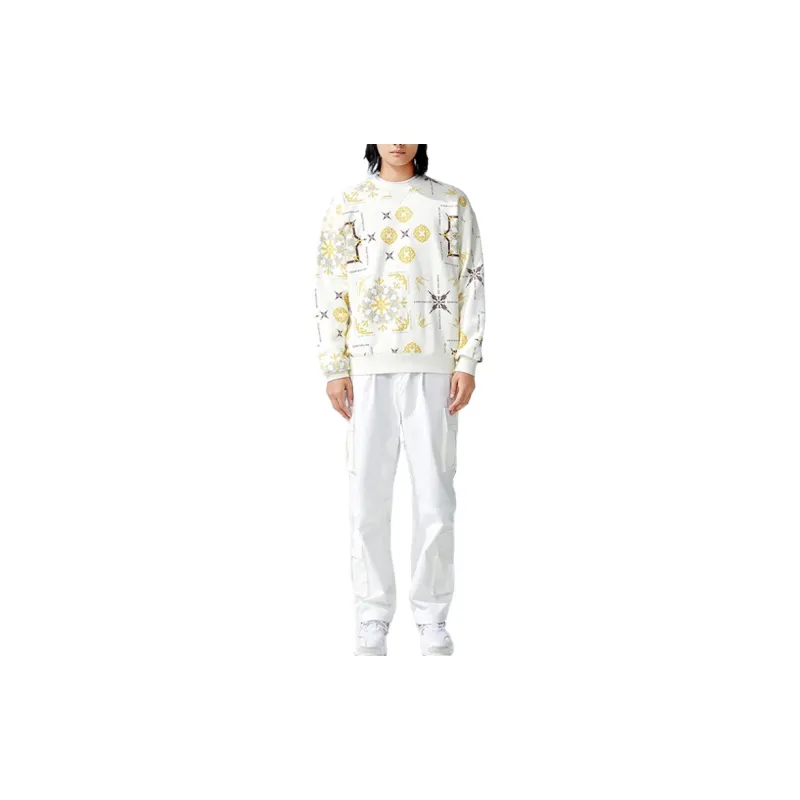 LiNing CF Journey Series Sweatshirt Unisex Ecru-2