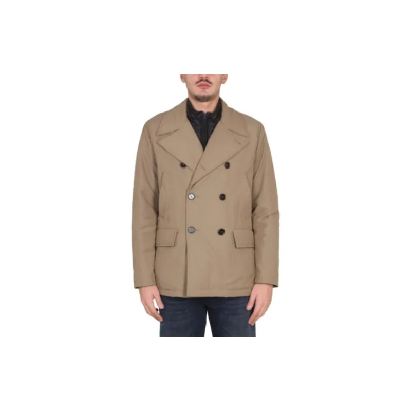 FAY Jackets Men Brown-1
