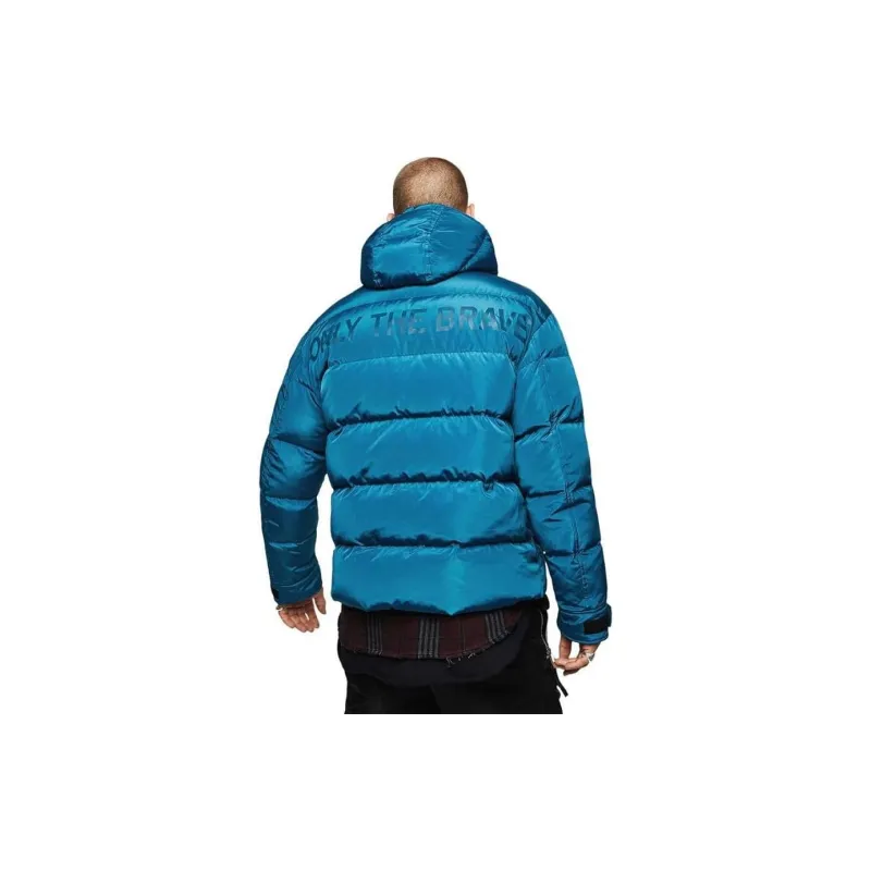 DIESEL Down Jackets Men Blue-3