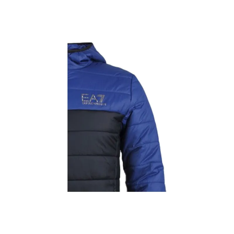 EMPORIO ARMANI Puffer Jackets Men Blue-3