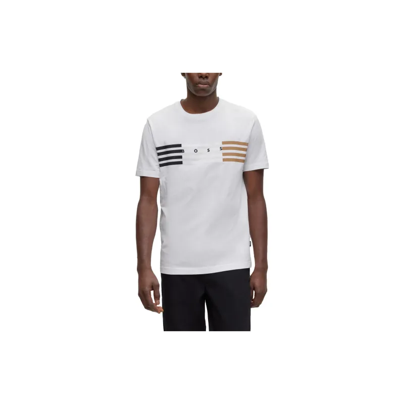 HUGO BOSS T Shirts Men White-1