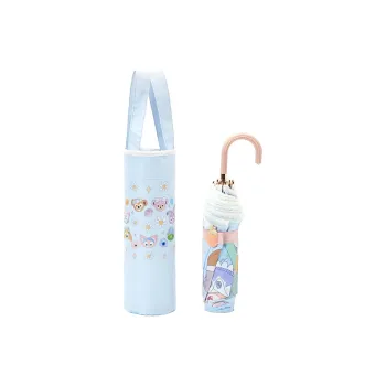 Disney 2024 Spring Duffy And Friends Collection Sun Protection Sunny And Rainy Dual-Use Umbrella IP Merch