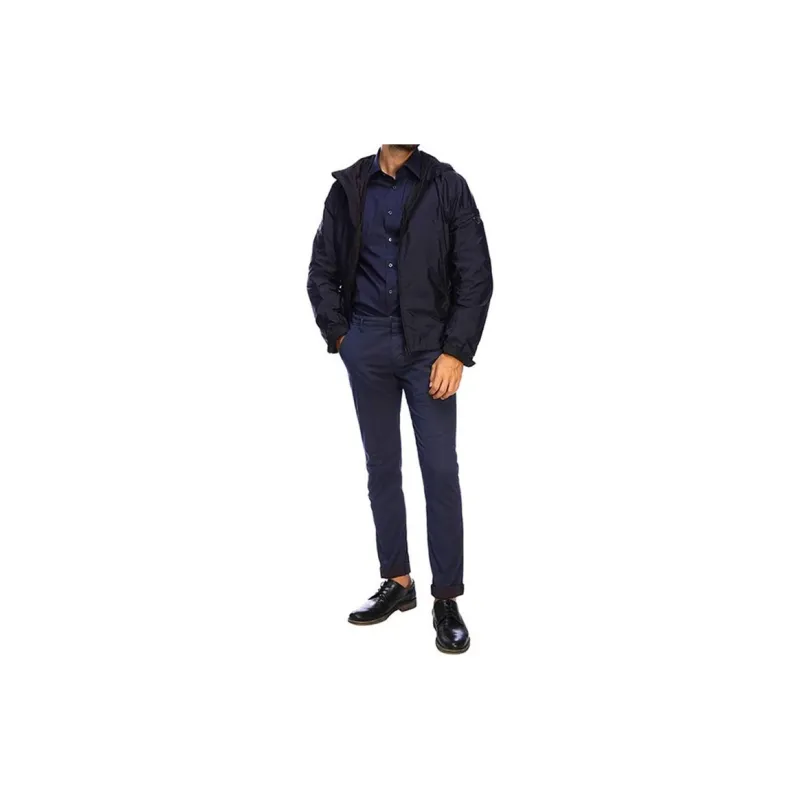 PRADA Puffer Jackets Men Navy-4