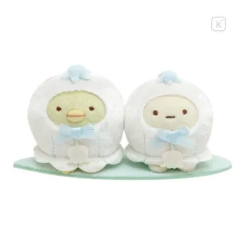 SAN X Sumikko Grub, The Elf Of The Flower In The Corner, And The Little Grass Dolls Plush Doll 5.5cm Height