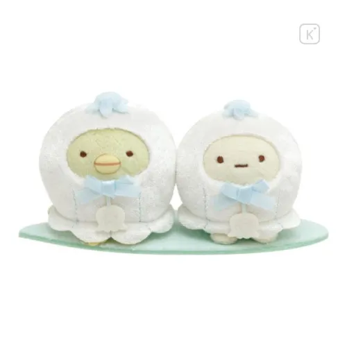 SAN X Sumikko Grub, The Elf Of The Flower In The Corner, And The Little Grass Dolls Plush Doll 5.5cm Height