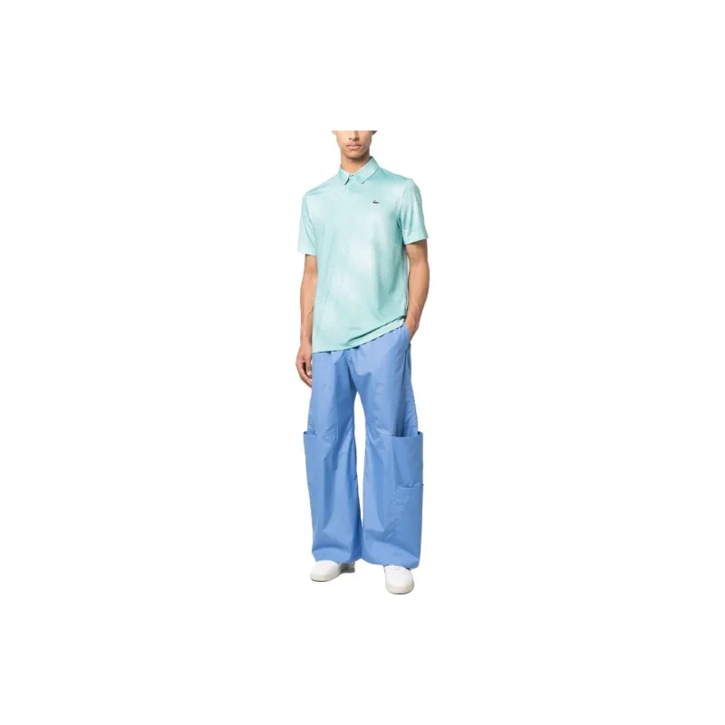 LACOSTE Polo Shirts Men Mint Green-1