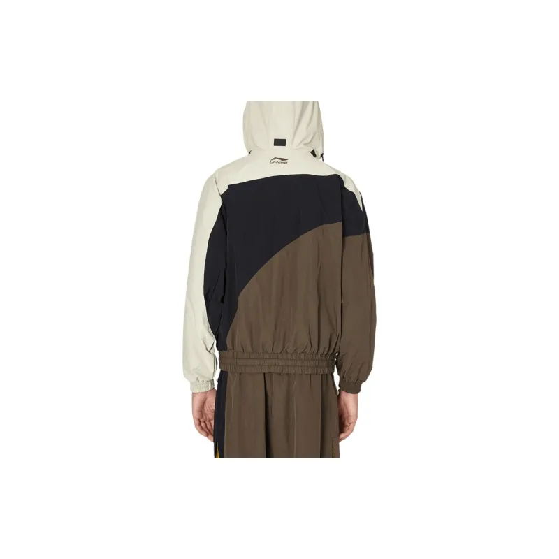 LiNing Jackets Unisex Brown Black-3