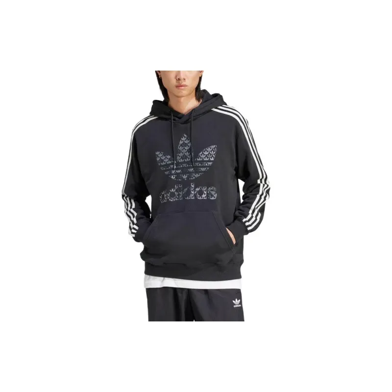 Adidas Classic Mono Graphic Hoodie-5