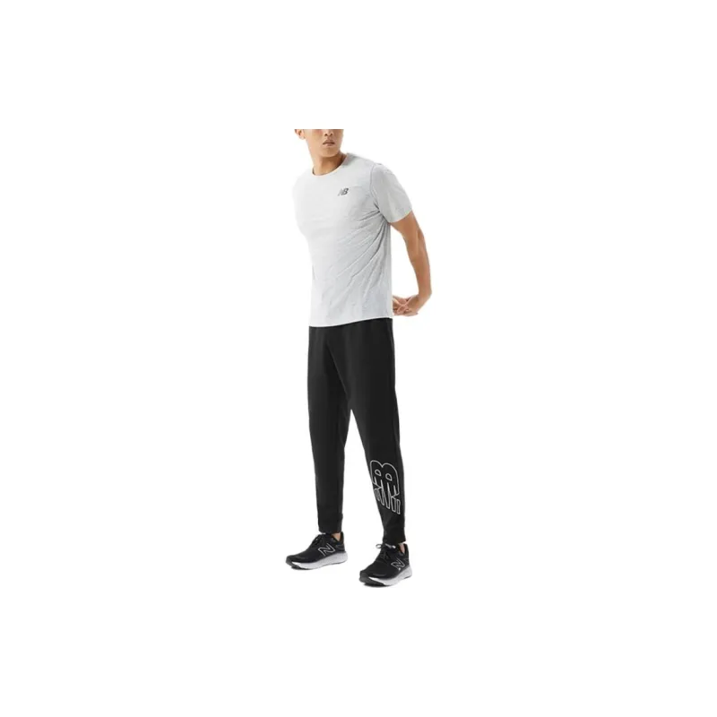 New Balance Knitted Sweatpants Men's Black-2