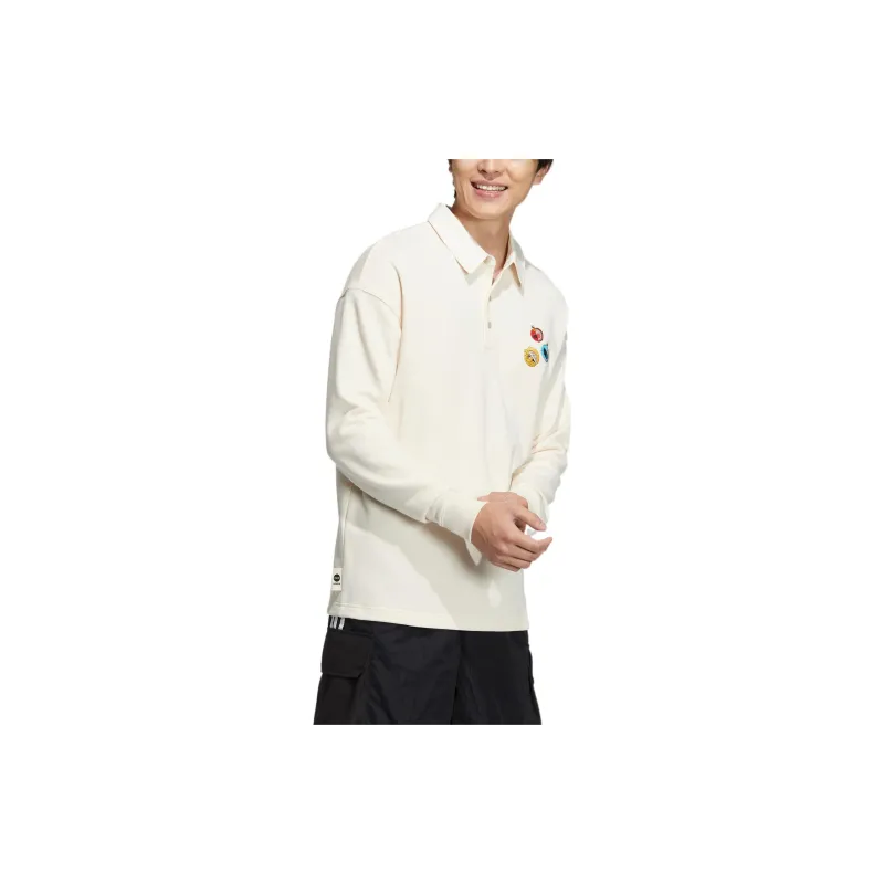 Adidas Neo FW22 Polo Shirt Unisex White-3